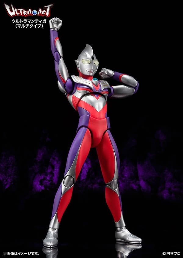 Ultraman Tiga - ULTRA-ACT - Multi Type, Renewal ver.