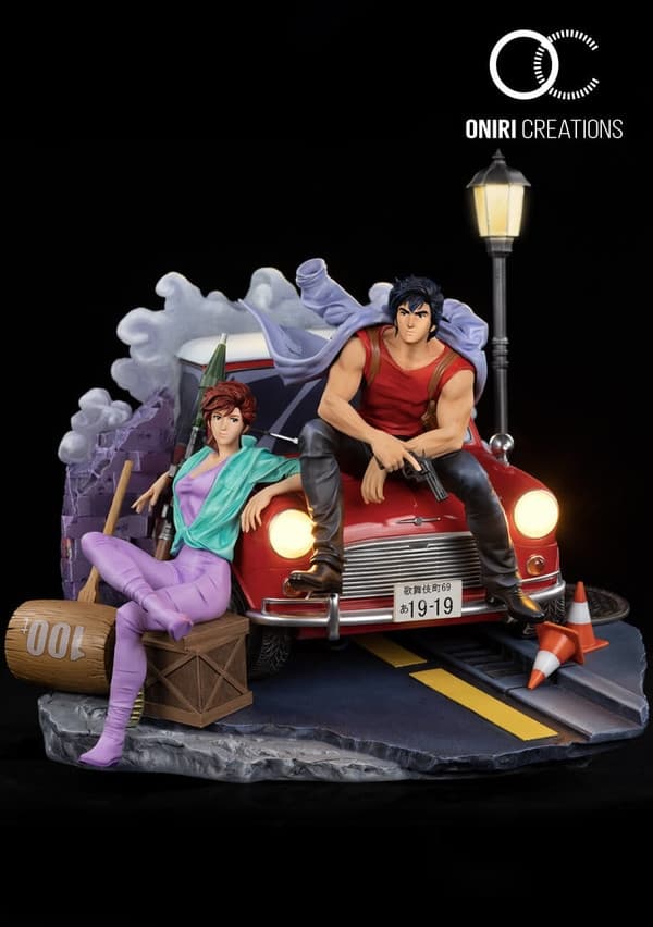 City Hunter - Makimura Kaori - Saeba Ryou - Diorama - 1/6
