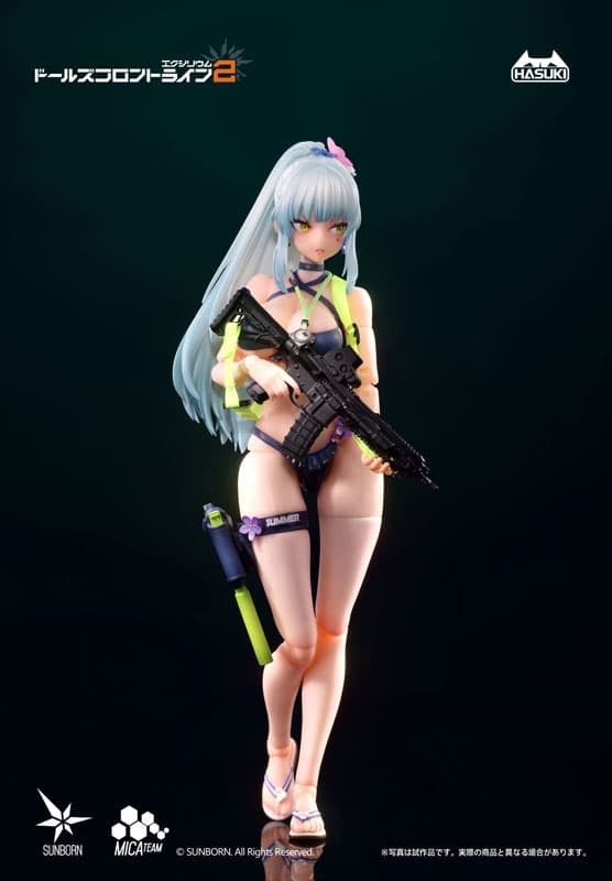 pocket art PA013 Girls' Frontline 2: Exilium Klukai: Cerulean Breaker Ver. Deluxe Edition 1/12 Complete Model…, view 4 of 19