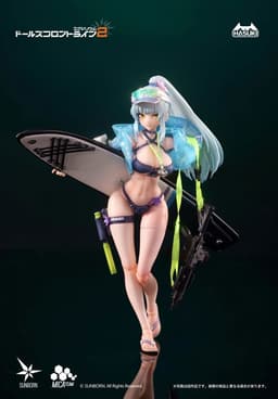 pocket art PA013 Girls' Frontline 2: Exilium Klukai: Cerulean Breaker Ver. Deluxe Edition 1/12 Complete Model…, view 2 of 20