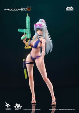 pocket art PA013 Girls' Frontline 2: Exilium Klukai: Cerulean Breaker Ver. Deluxe Edition 1/12 Complete…, view 12 of 20