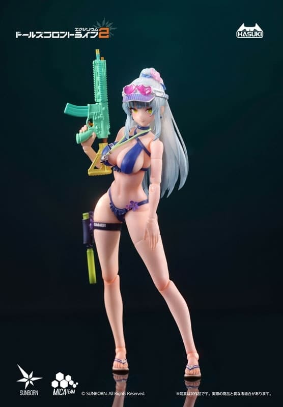 pocket art PA013 Girls' Frontline 2: Exilium Klukai: Cerulean Breaker Ver. Deluxe Edition 1/12 Complete…, view 11 of 19