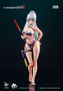 pocket art PA013 Girls' Frontline 2: Exilium Klukai: Cerulean Breaker Ver. Deluxe Edition 1/12 Complete Model…, view 8 of 20