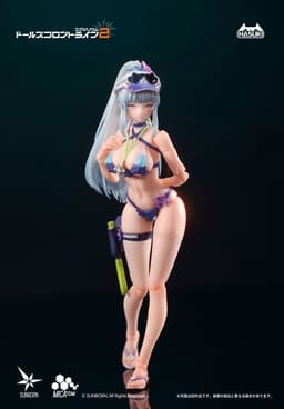 pocket art PA013 Girls' Frontline 2: Exilium Klukai: Cerulean Breaker Ver. Deluxe Edition 1/12 Complete Model…, view 9 of 20