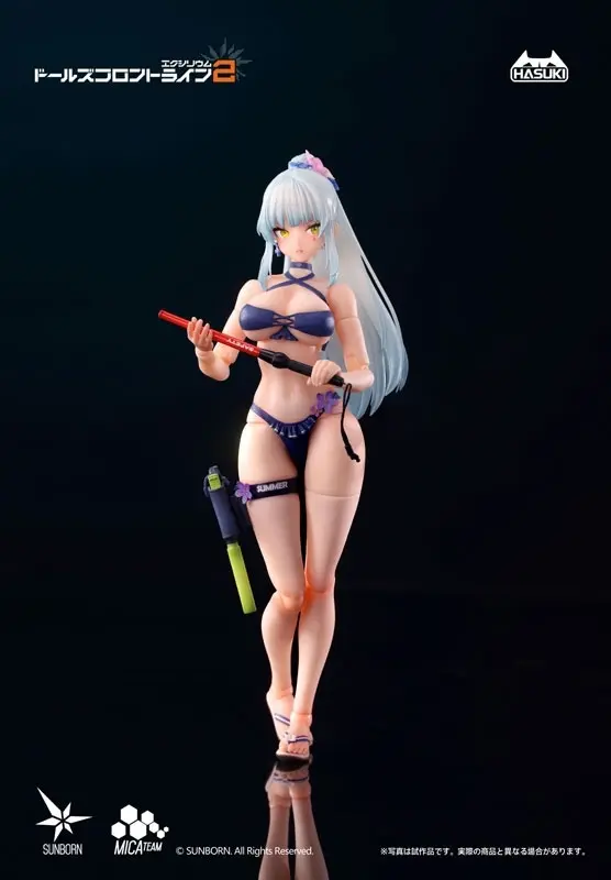 pocket art PA013 Girls' Frontline 2: Exilium Klukai: Cerulean Breaker Ver. Deluxe Edition 1/12 Complete Model Action Figure