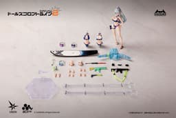 pocket art PA013 Girls' Frontline 2: Exilium Klukai: Cerulean Breaker Ver. Deluxe Edition 1/12 Complete…, view 20 of 20