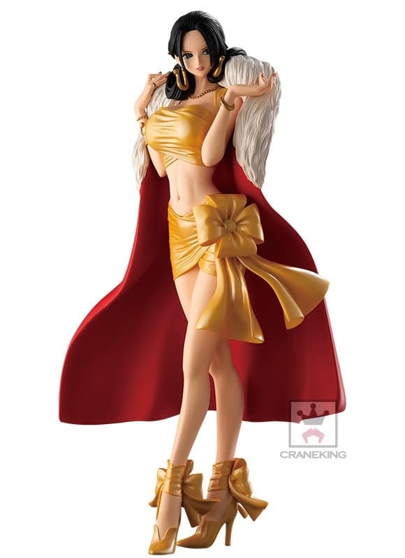 One Piece - Boa Hancock - Glitter & Glamours - Christmas Style, Yellow