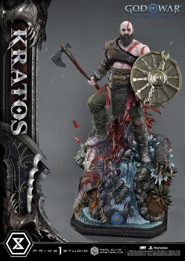 God of War Ragnarök - Dreki - Kratos - Mimir - Real Elite Masterline (REMGOW-01) - 1/3