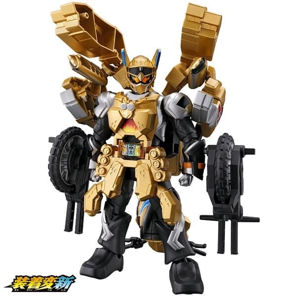 Kamen Rider Gotchard - Golddash - Souchaku Henshin (2) - GoldMechanicer & LightningJungle