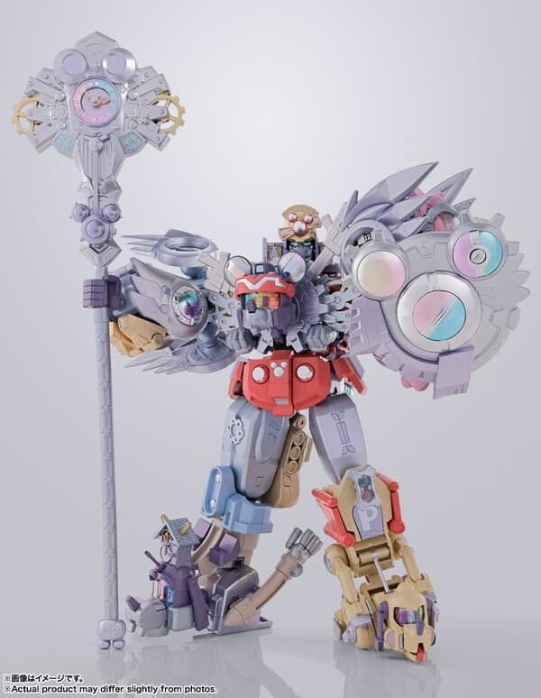 Disney - Daisy Duck - Donald Duck - Goofy - Mickey Mouse - Minnie Mouse - Pluto - Chogokin - Super Magical Combined King Robo Mickey & Friends Disney 100 Years of Wonder