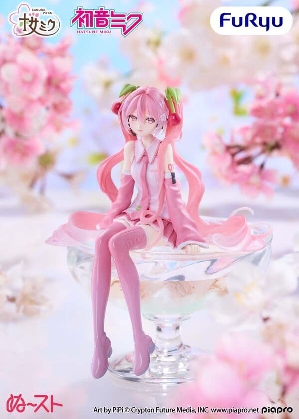Vocaloid - Hatsune Miku - Noodle Stopper Figure - Sakura, 2026, Hohoemi