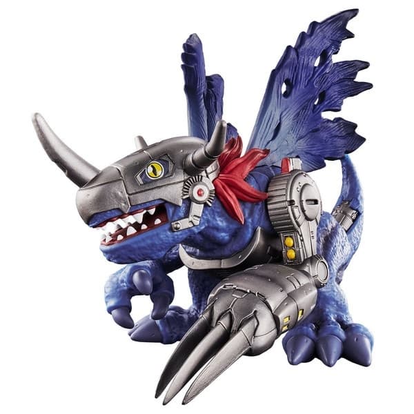 Digimon Adventure 02 - MetalGreymon - Dynamotion - Heavy Painting Version, Blue