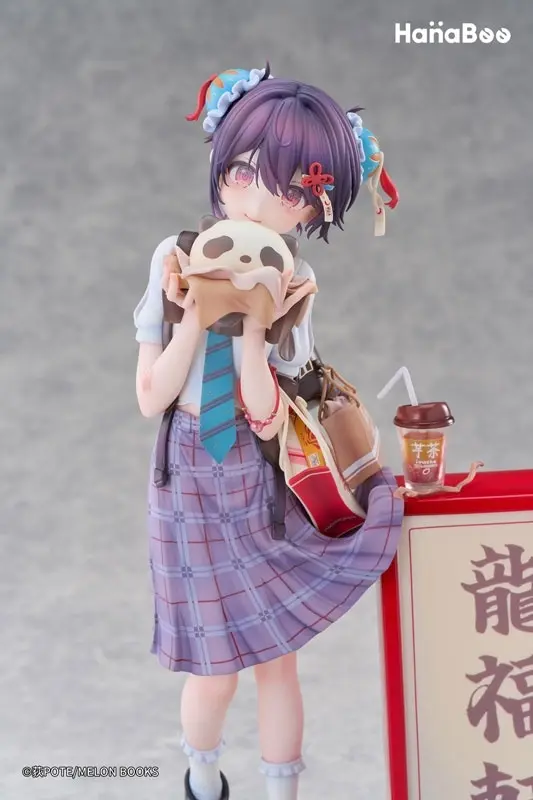 Panda Nikuman-chan Illustrated by Ogipote 1/6 Complete Figure Deluxe Edition, view 7 of 11
