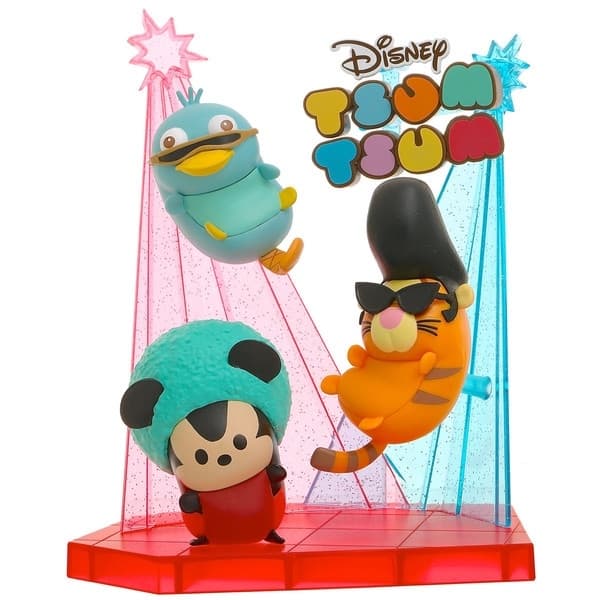 Disney Tsum Tsum - Mickey Mouse - Perry - Tigger - PM Figure - Tsum Tsum Disco