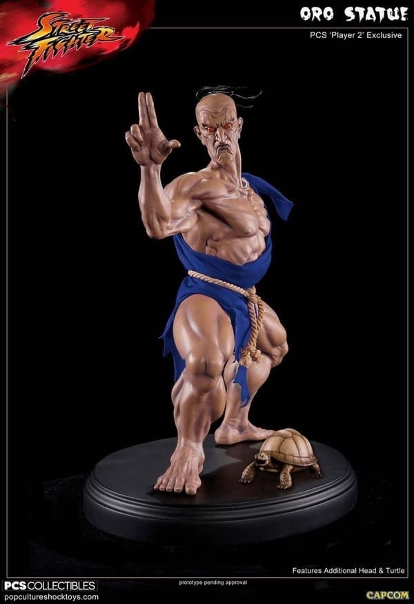 Street Fighter III - Oro - Mixed Media - 1/4 - Player 2, PCS Exclusive
