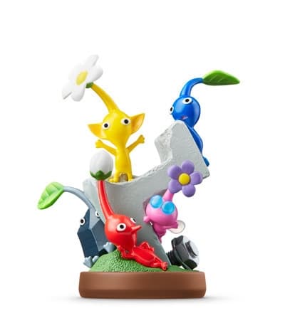 Hey! Pikmin - Blue Pikmin - Red Pikmin - Rock Pikmin - Winged Pikmin - Yellow Pikmin - Amiibo