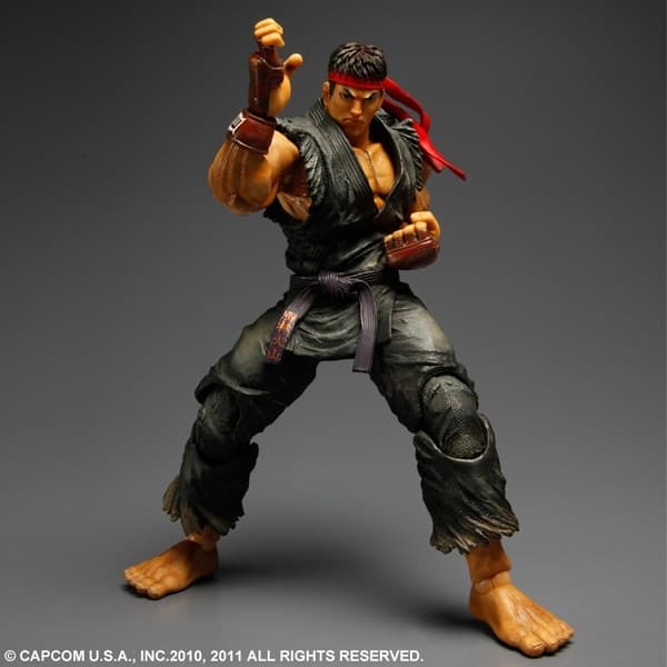 Super Street Fighter IV - Ryu - Play Arts Kai - Black