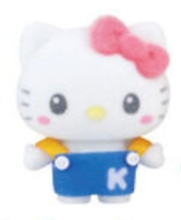 Sanrio Characters - Hello Kitty - Flocky Figure - Petit Tomo Sanrio Characters - Ookina Hello Kitty no Ouchi Kagu mo Doll…