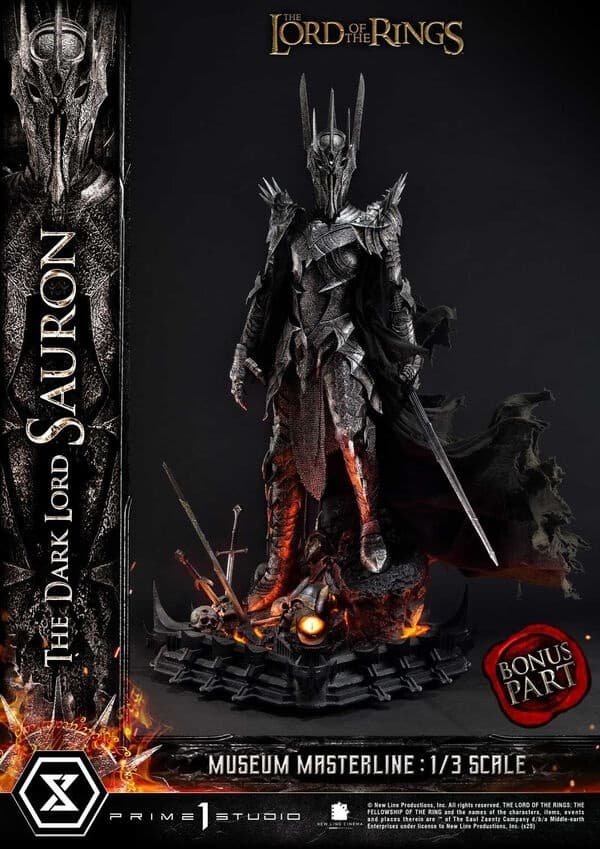 The Lord of the Rings: The Fellowship of the Ring - Sauron - Museum Masterline Series (MMLOTR-01S) - 1/3 - Bonus Version