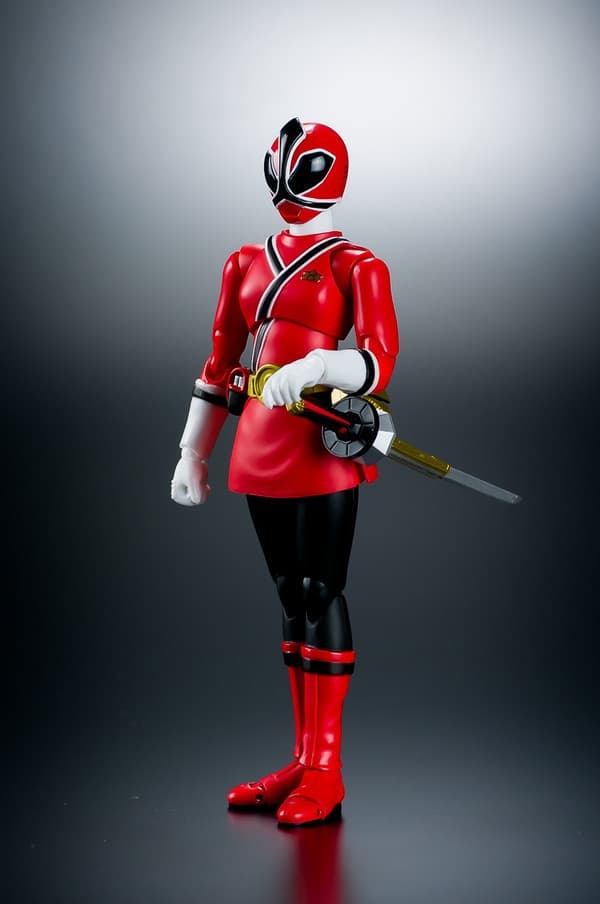 Samurai Sentai Shinkenger - Shinken Red - S.H.Figuarts - Kaoru Shiba ver.
