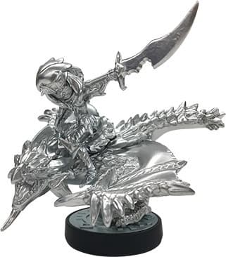 Monster Hunter Stories - Cheval - Lioleia - Amiibo - Silver