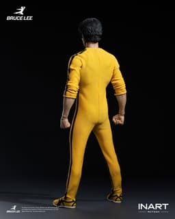 Bruce Lee (Yellow Jumpsuit) 1/12 Action Figure, view 2 of 21