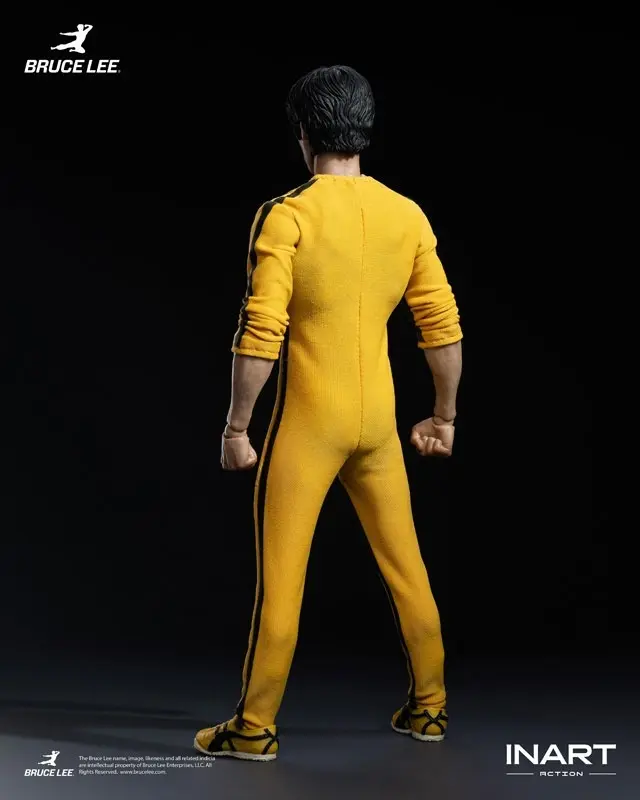 Bruce Lee (Yellow Jumpsuit) 1/12 Action Figure, view 1 of 20