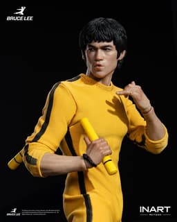 Bruce Lee (Yellow Jumpsuit) 1/12 Action Figure, view 15 of 21
