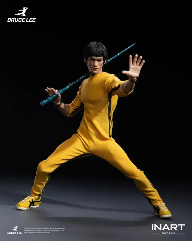 Bruce Lee (Yellow Jumpsuit) 1/12 Action Figure, view 13 of 20