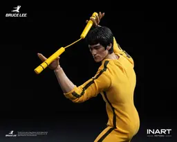 Bruce Lee (Yellow Jumpsuit) 1/12 Action Figure, view 20 of 21