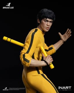Bruce Lee (Yellow Jumpsuit) 1/12 Action Figure, view 16 of 21