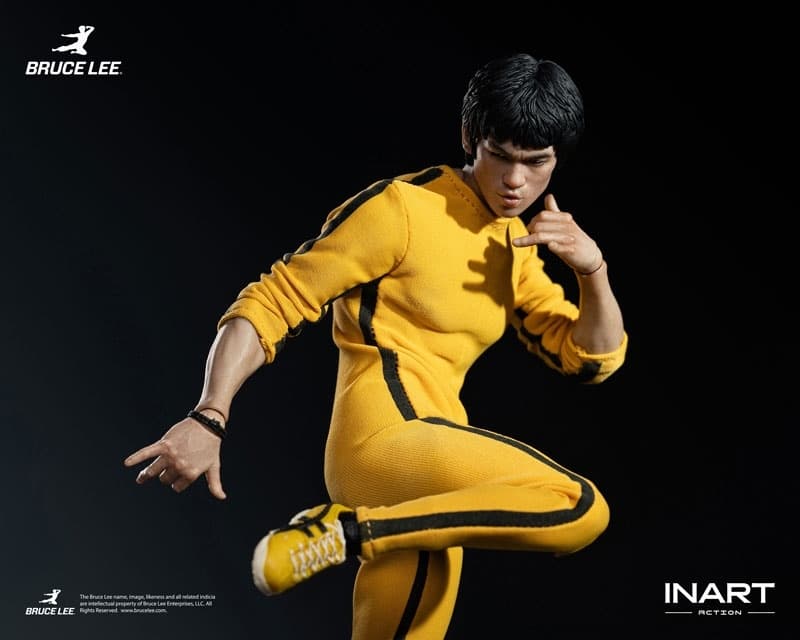 Bruce Lee (Yellow Jumpsuit) 1/12 Action Figure, view 17 of 20