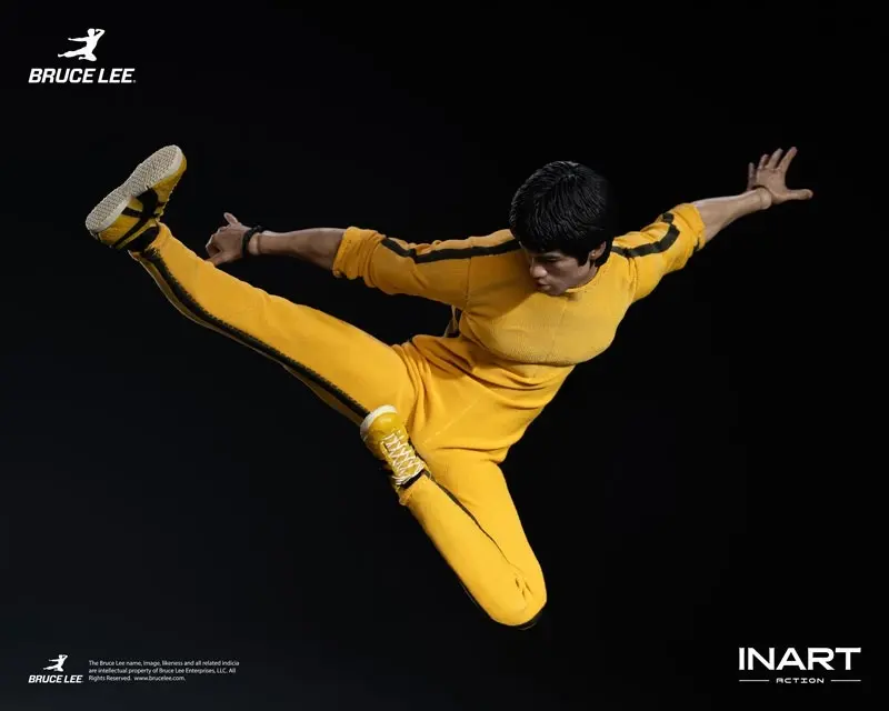 Bruce Lee (Yellow Jumpsuit) 1/12 Action Figure, view 16 of 20