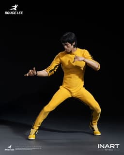 Bruce Lee (Yellow Jumpsuit) 1/12 Action Figure, view 9 of 21