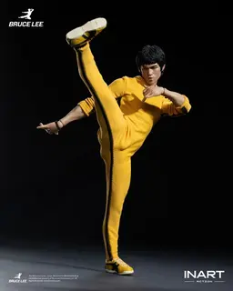 Bruce Lee (Yellow Jumpsuit) 1/12 Action Figure, view 11 of 21