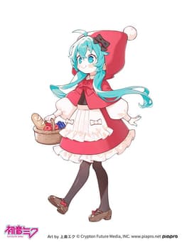 Piapro Characters - Hatsune Miku - Desktop Fairy - Little Red Riding Hood ver., view 15 of 16