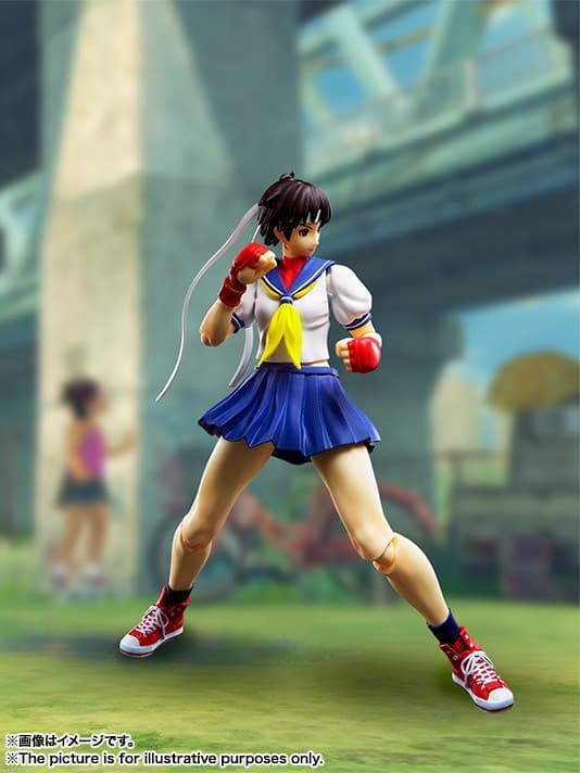 Street Fighter IV - Kasugano Sakura - S.H.Figuarts