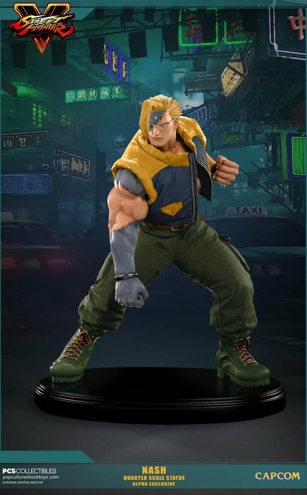 Street Fighter V - Charlie Nash - Mixed Media - 1/4 - PCS Alpha Exclusive