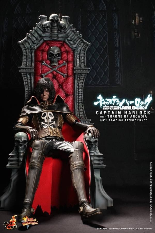 Space Pirate Captain Harlock - Captain Harlock - Torisan - Movie Masterpiece (MMS223) - 1/6 - Throne of Arcadia