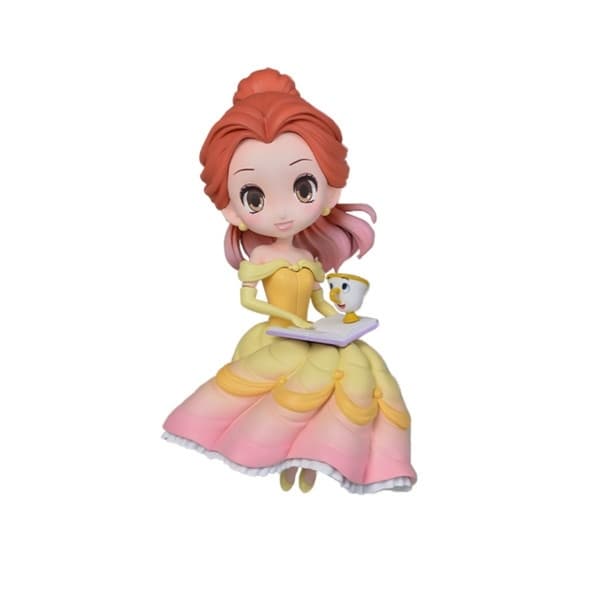 Beauty and the Beast - Belle - Chip - PM Figure - Sega Disney Prize - Sprinkles Sugar Pink ver.