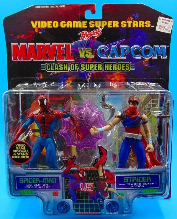 Marvel vs. Capcom - Spider-Man - Video Game Super Stars