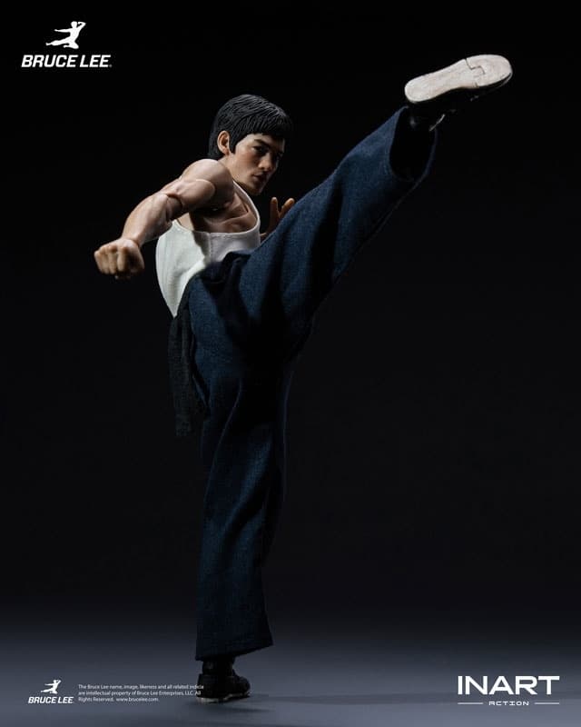 Bruce Lee (Kung Fu Outfit) 1/12 Action Figure, view 10 of 17