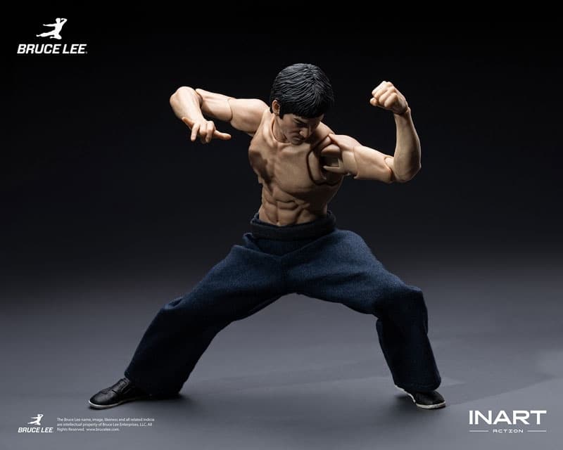 Bruce Lee (Kung Fu Outfit) 1/12 Action Figure, view 13 of 17