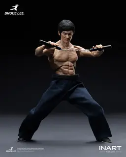 Bruce Lee (Kung Fu Outfit) 1/12 Action Figure, view 9 of 18
