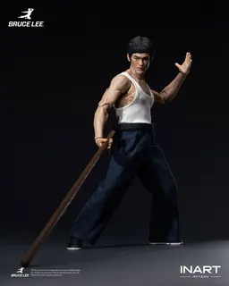 Bruce Lee (Kung Fu Outfit) 1/12 Action Figure, view 8 of 18