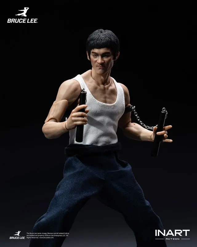 Bruce Lee (Kung Fu Outfit) 1/12 Action Figure, view 11 of 17