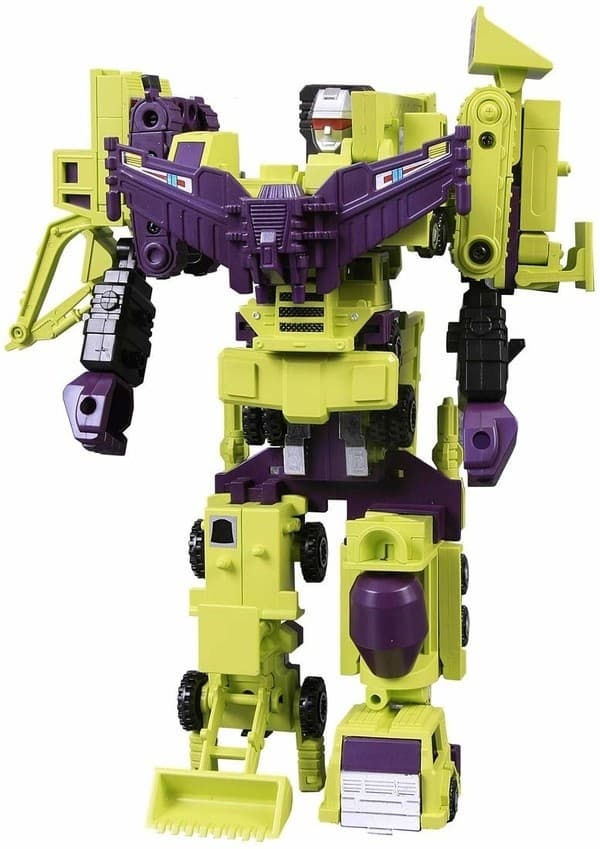 Transformers - Bonecrusher - Devastator - Hook - Long Haul - Mixmaster - Scavenger - Scrapper - Encore (20A)