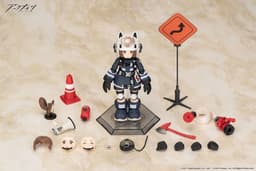 APEX ARCTECH Series Arknights Shaw 1/8 Scale Posable Figure, view 1 of 12