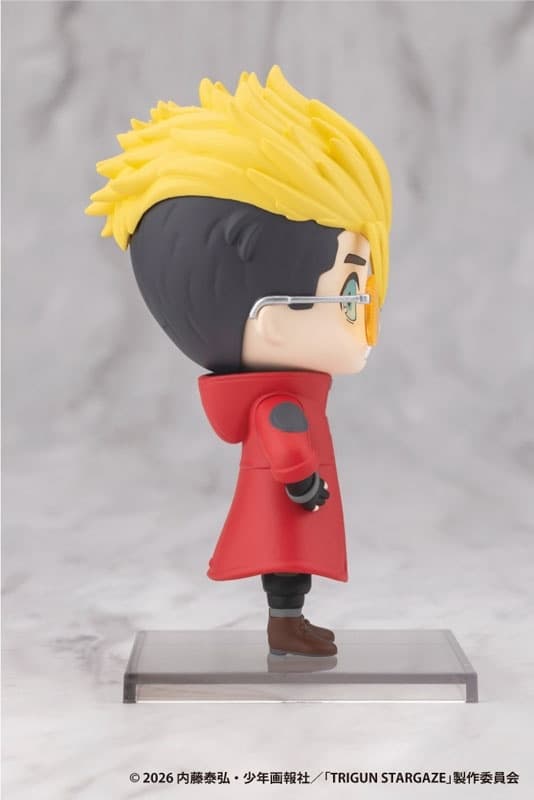 OSHI WORKS Mini TRIGUN STARGAZE Vash the Stampede Complete Figure, view 3 of 6