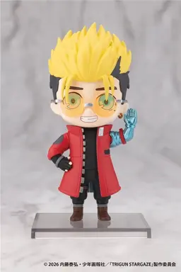 OSHI WORKS Mini TRIGUN STARGAZE Vash the Stampede Complete Figure, view 1 of 7